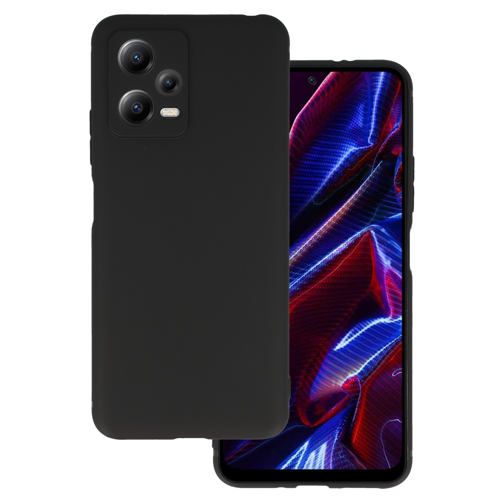 Back Case MATT for XIAOMI REDMI NOTE 12 5G/POCO X5 Black