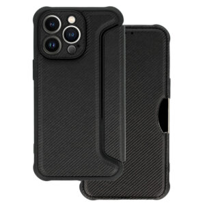 Razor Carbon Book Case for Xiaomi Redmi Note 12 Pro Plus black