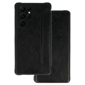 Razor Leather Book Case for Xiaomi Redmi Note 12 5G/Poco X5 black