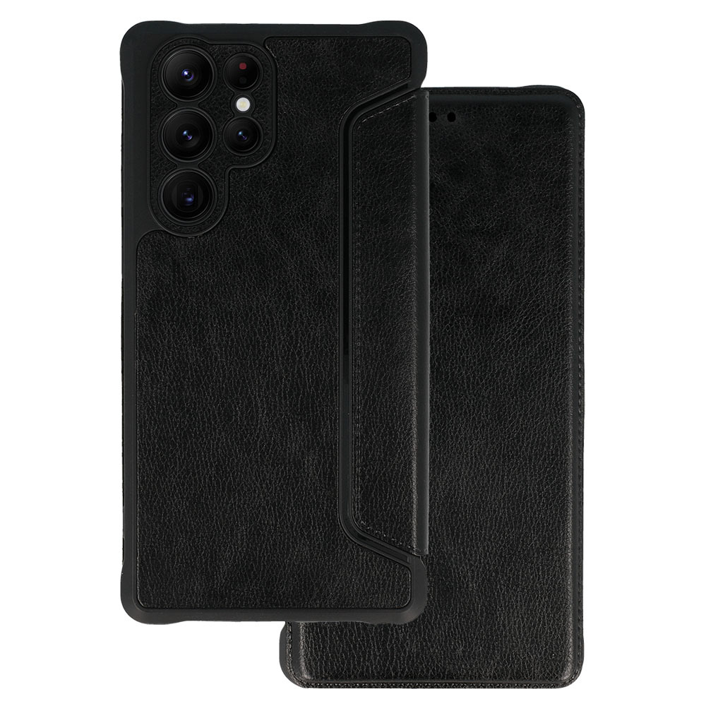 Razor Leather Book Case for Xiaomi Redmi Note 12 5G/Poco X5 black