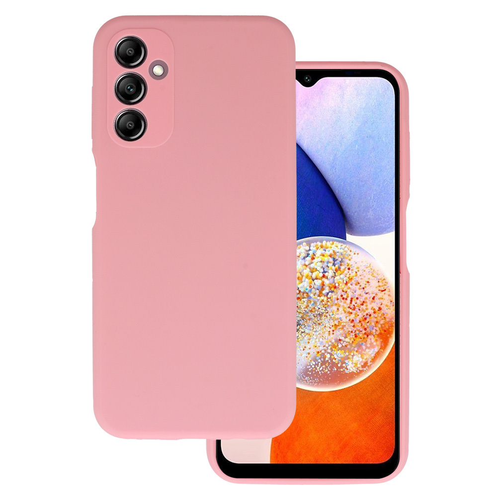 Tel Protect Silicone Premium for Samsung Galaxy A14 4G/5G light pink