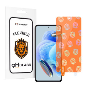 Tel Protect Best Flexible Hybrid Tempered Glass for XIAOMI REDMI NOTE 12 PRO 5G/NOTE 12 PRO PLUS 5G/POCO X5 PRO