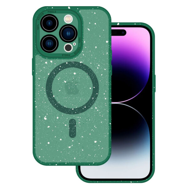 Tel Protect Magnetic Splash Frosted Case for Iphone 12 Pro Max Green