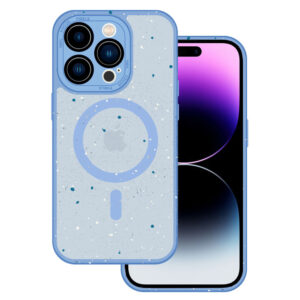 Tel Protect Magnetic Splash Frosted Case for Iphone 14 Pro Light blue