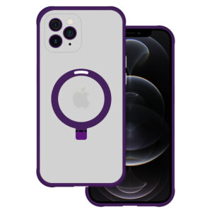 Tel Protect Magical Magsafe Stand Case for Iphone 11 Pro Max purple
