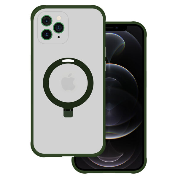 Tel Protect Magical Magsafe Stand Case for Iphone 11 Pro Max green