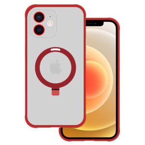 Tel Protect Magical Magsafe Stand Case for Iphone 12 red