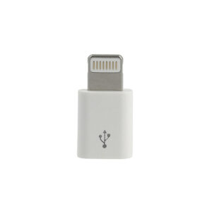 Charger adapter - Micro USB to Lightning - WHITE