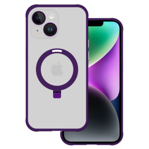 Tel Protect Magical Magsafe Stand Case for Iphone 13 purple