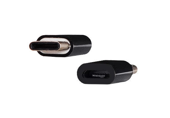 Charger adapter - Type C to Micro USB - BLACK