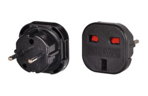 Charger adapter - England-Poland - Black