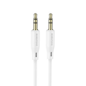 Borofone Cable AUX BL18 - jack 3,5mm to jack 3,5mm - 1 metr white