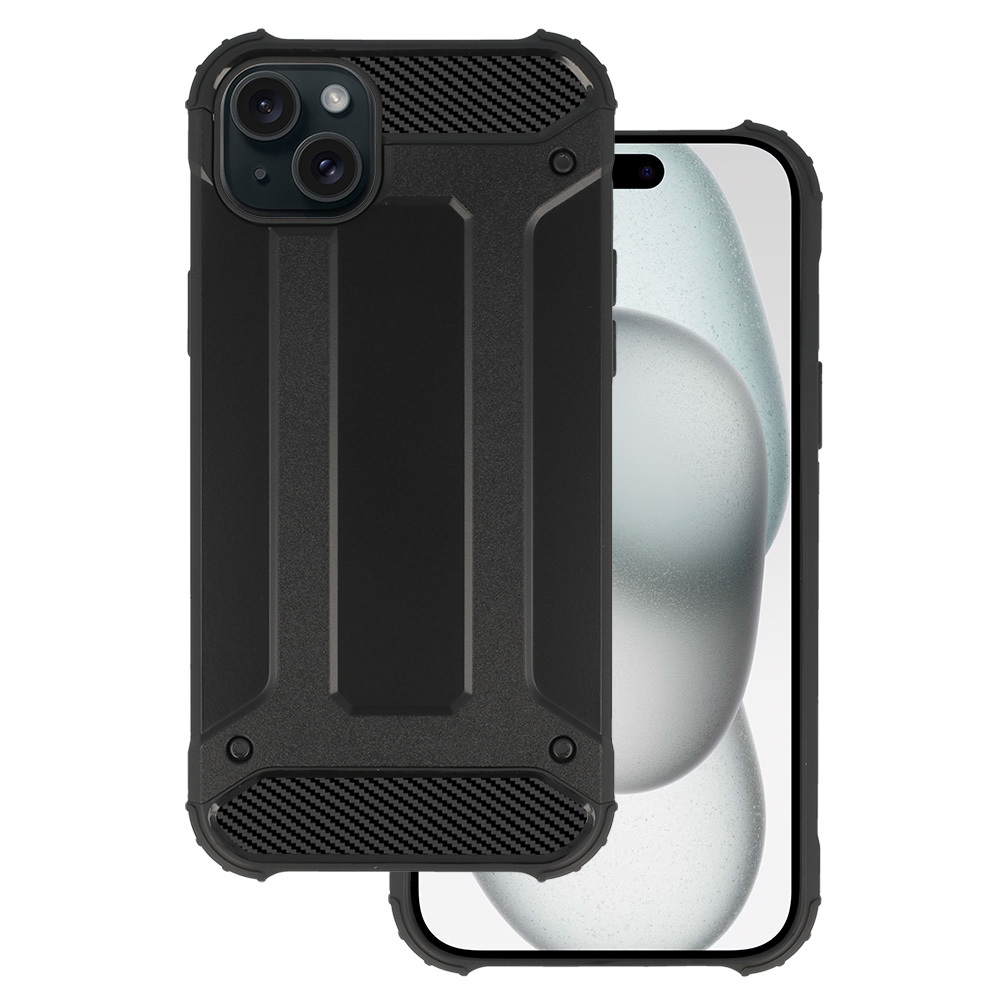 Armor Carbon Case for Iphone 15 Black