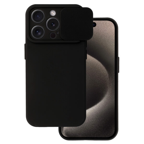 Camshield Soft for Iphone 15 Pro Black
