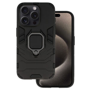 Ring Armor Case for Iphone 15 Pro Black