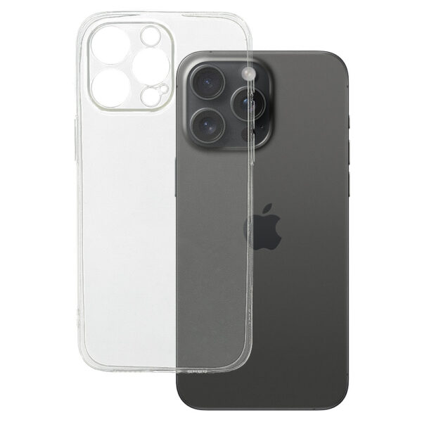Ultra Clear 1mm Case for Iphone 15 Pro Transparent