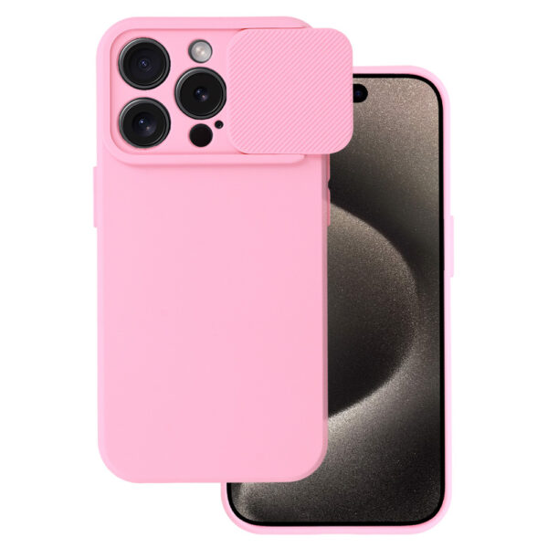 Camshield Soft for Iphone 15 Pro Light pink
