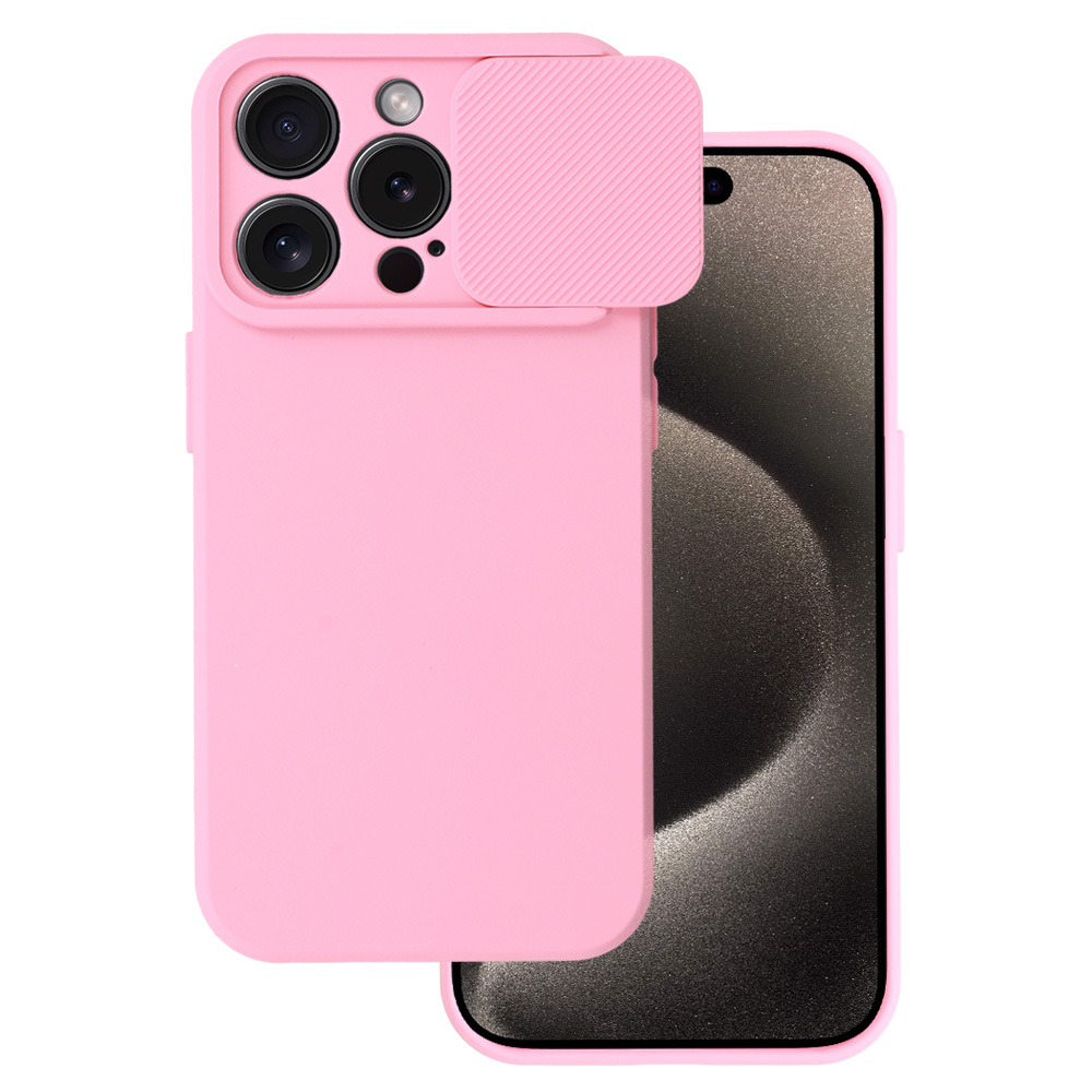 Camshield Soft for Iphone 15 Pro Light pink