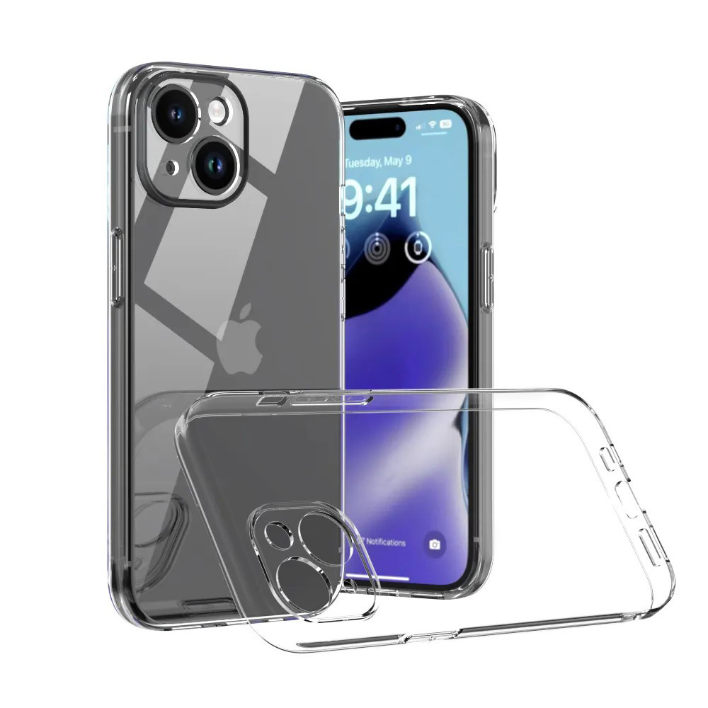 Clear Case for Iphone 15 Plus Przezroczysty