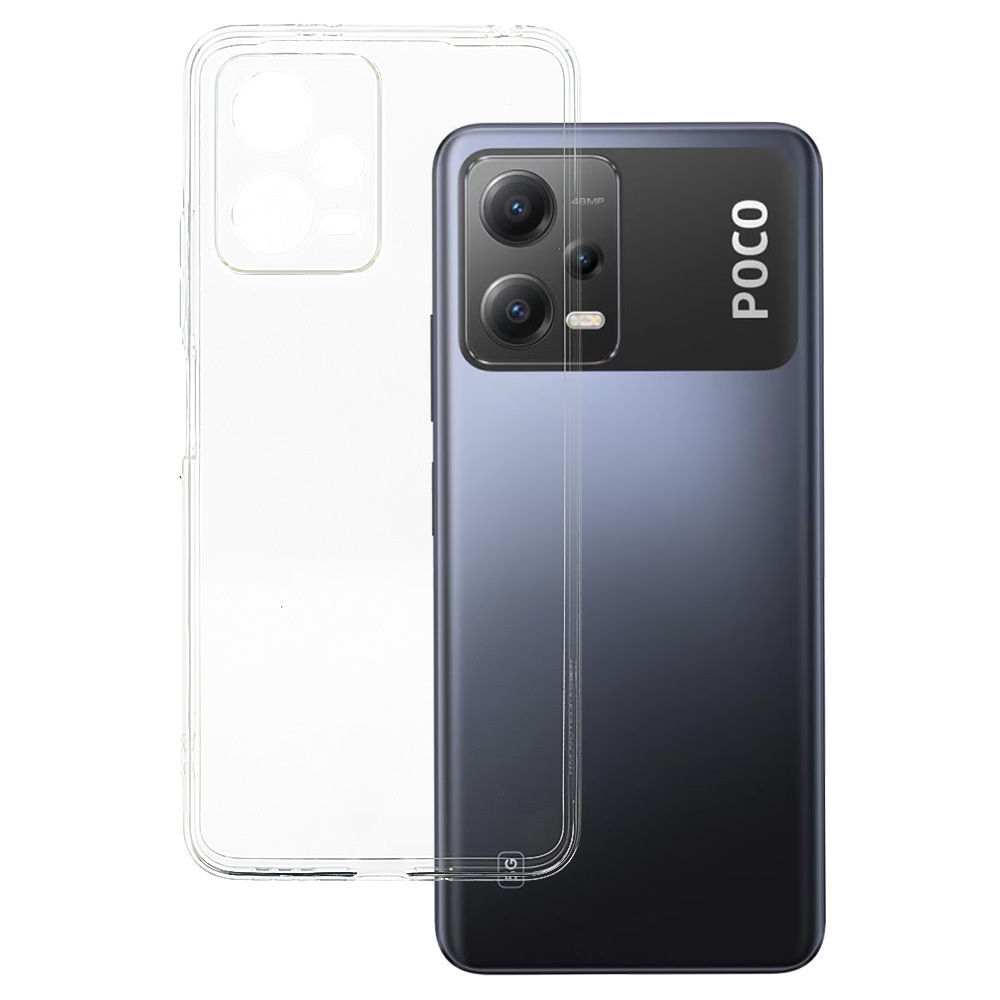 Ultra Clear 1mm Case for Xiaomi Redmi Note 12 5G/Poco X5 Transparent