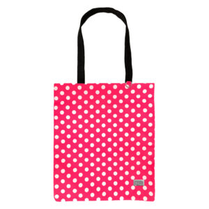 Shopping bag Wonder wzór 2 pink polka-dot