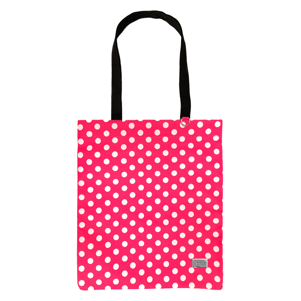 Shopping bag Wonder wzór 2 pink polka-dot