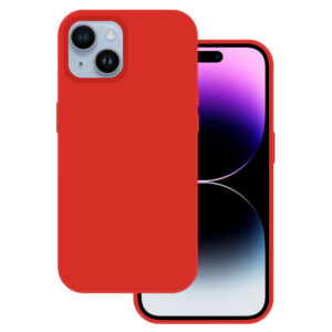 Tel Protect Silicone Premium for Iphone 15 Plus red