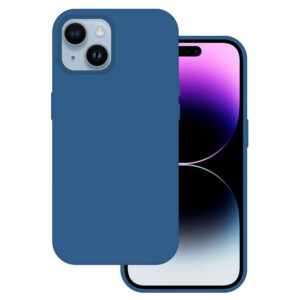 Tel Protect Silicone Premium for Iphone 15 Plus navy