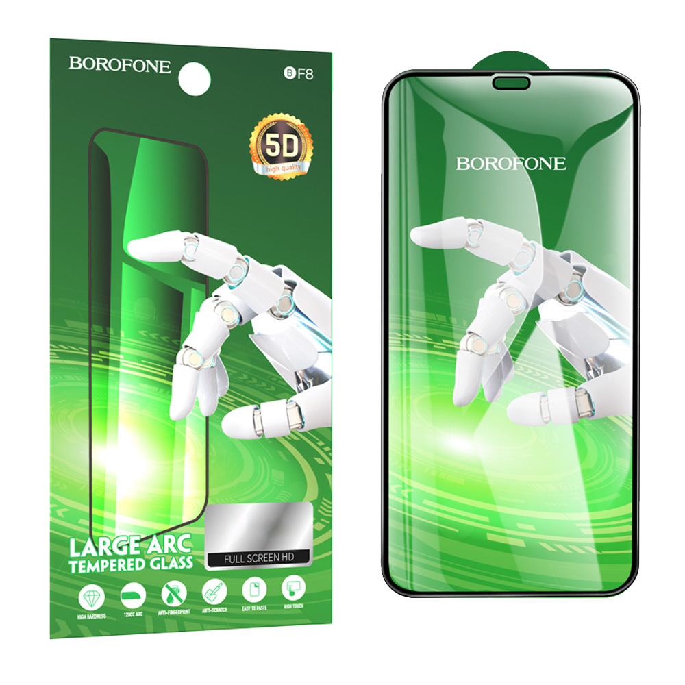 product-88309 Borofone Tempered glass BF8 Diamond Armor Full Screen 5D Large Arc for Iphone X/XS/11 Pro - 10 pieces
