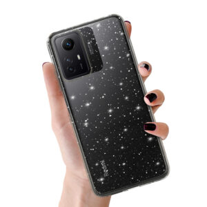 Crystal Glitter Case for Xiaomi Redmi Note 12S Silver
