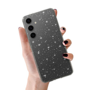 Crystal Glitter Case for Samsung Galaxy A25 5G Silver