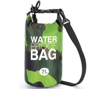 Waterproof Dry Bag Type 1 2L green camouflage