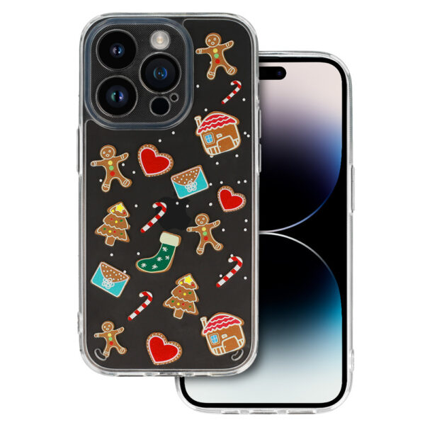 TEL PROTECT Christmas Case for Samsung A25 5G/A24 4G Design 2 Clear