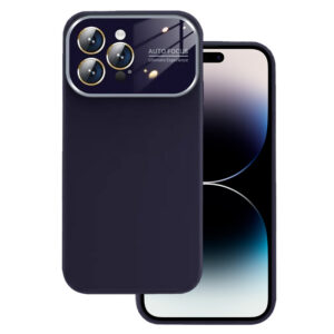 Soft Silicone Lens Case for Iphone 11 purple