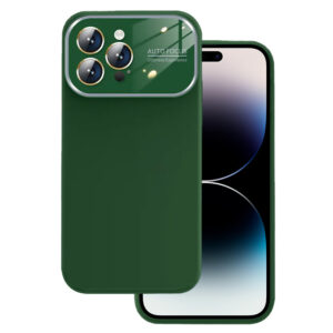 Soft Silicone Lens Case for Iphone 13 Pro green