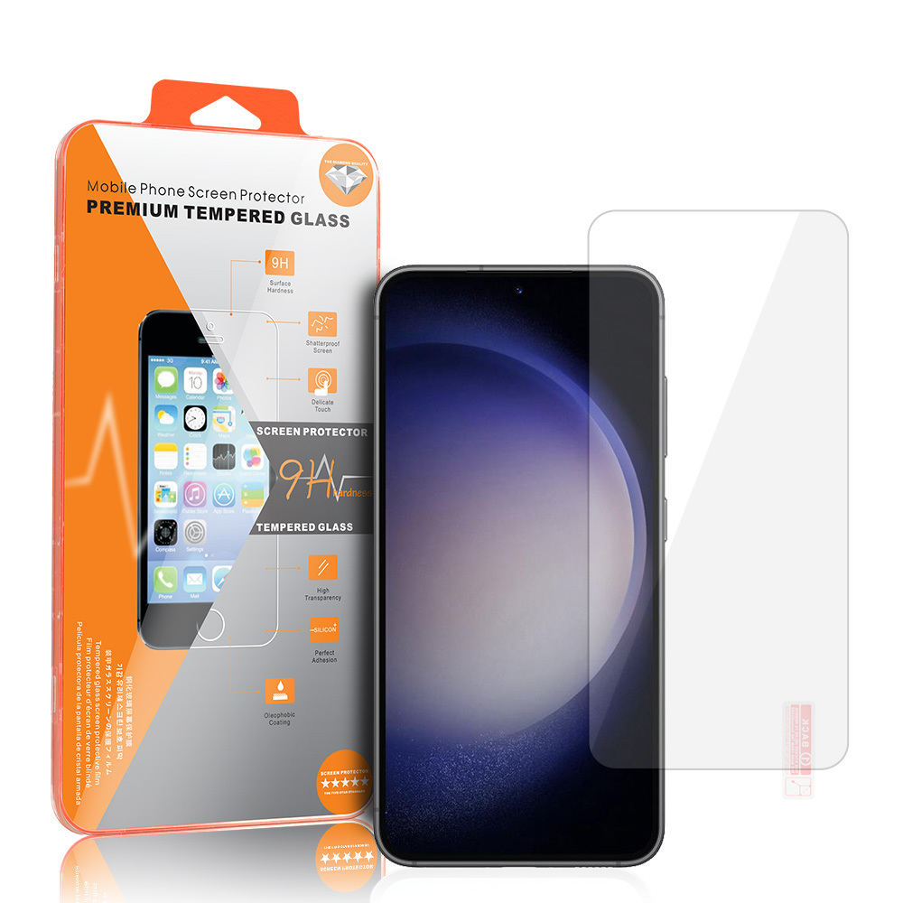 Tempered Glass Orange for SAMSUNG GALAXY S23 FE