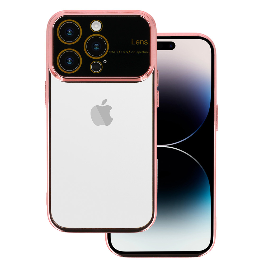Electro Lens Case for Iphone 11 Rose gold