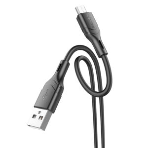 Borofone Cable BX99 Method - USB to MicroUSB - 2,4A 1 metre black
