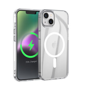 Borofone Case BI5 Ice Shield Magnetic Iphone 15 Plus transparent