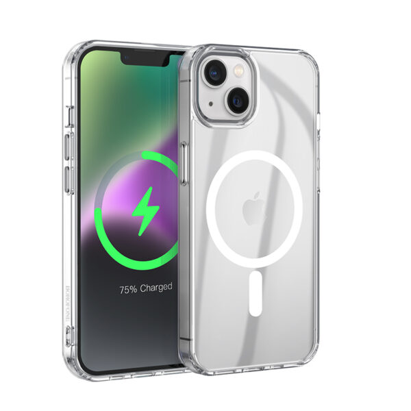 Borofone Case BI5 Ice Shield Magnetic Iphone 15 Plus transparent