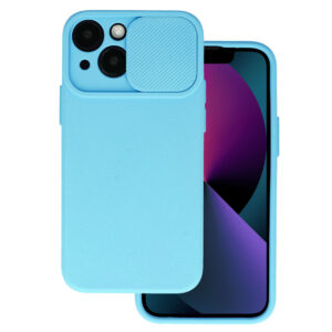 Camshield Soft for Iphone 15 Plus Light blue