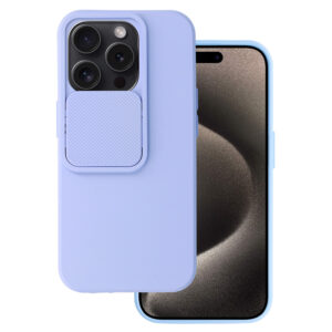 Camshield Soft for Iphone 15 Pro Light purple