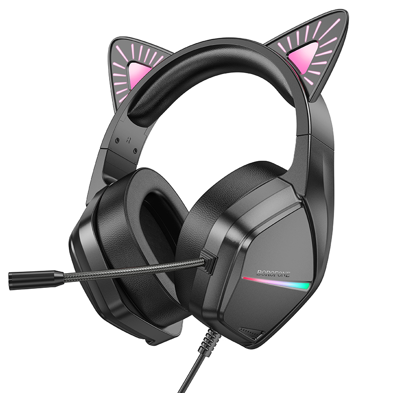 product-90648 Borofone Headphones BO106 Cute Cat Ear gaming phantom cat