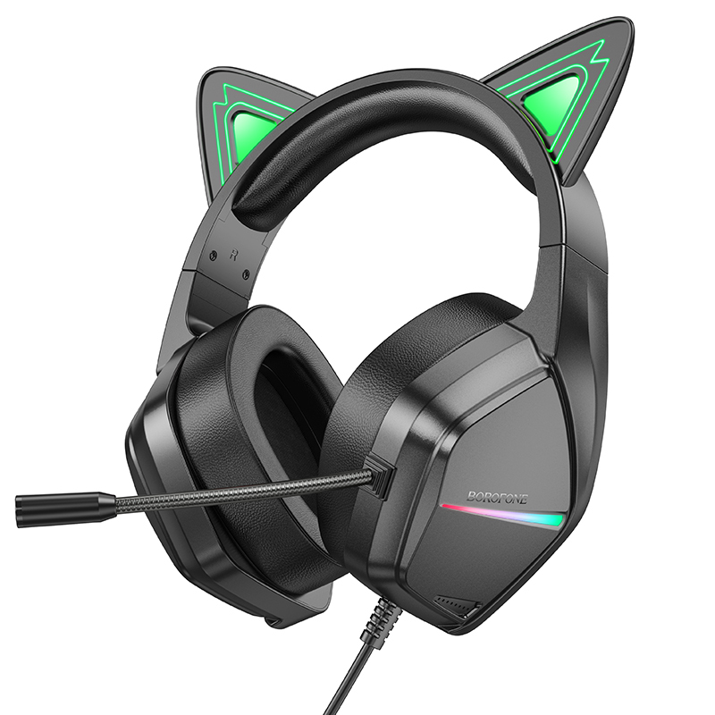 product-90649 Borofone Headphones BO106 Cute Cat Ear gaming elf cat
