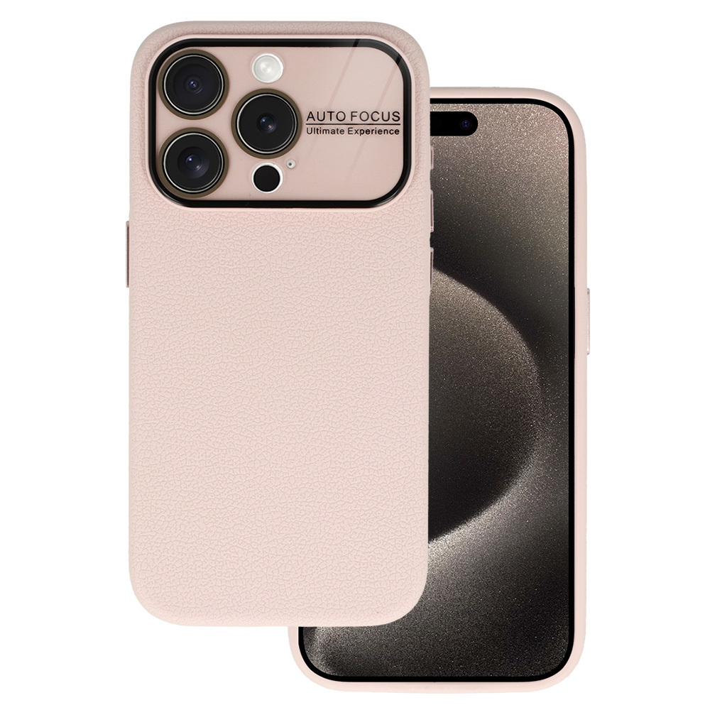 Tel Protect Lichi Soft Case for Iphone 15 Plus beige