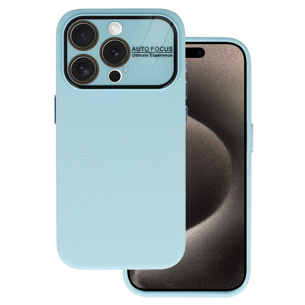 Tel Protect Lichi Soft Case for Iphone 15 Plus light blue