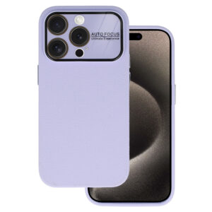 Tel Protect Lichi Soft Case for Iphone 13 Pro light purple