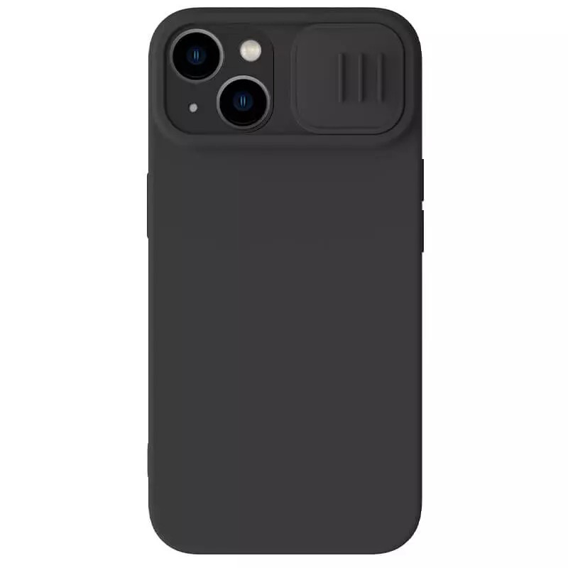 Nillkin CamShield Silky Silicone Case for Iphone 14 Plus black
