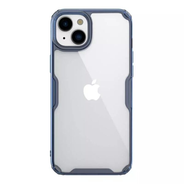 Nillkin Nature Pro TPU Case for Iphone 15 Plus transparent-blue