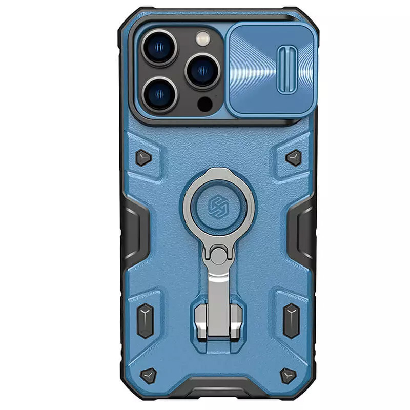 Nillkin CamShield Armor Pro Magnetic Case for Iphone 14 Pro blue